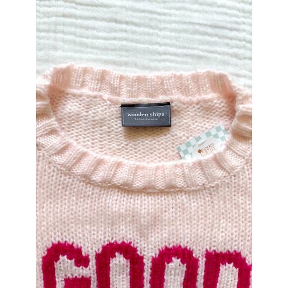 Wooden Ships Pink Good Witch Knit Oversize Sweater - Picture 6 of 7